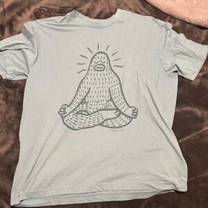 GAP Light Blue Meditating Graphic Tee
